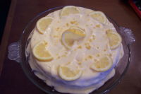 Lemon Layer Cake With Lemon Cream Frosting Recipe - Food.com image