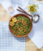 Best Green Beans with Crispy Chickpeas - Country Living image