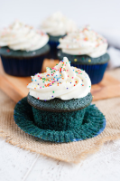 Blue Velvet Cupcakes - Jennifer Meyering image