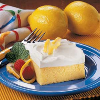 Light Lemon Cake Recipe: How to Make It - Taste of Home image
