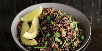 Cumin-Scented Quinoa and Black Rice Recipe | Epicurious image