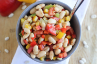 Simple White Bean Salad Recipe by Bianca Sanchez image