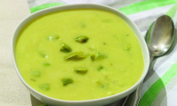 Asparagus Pea Soup Recipe by Au Bon Pain image