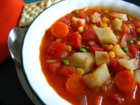Almost Vegetarian Vegetable Soup Recipe - Food.com image