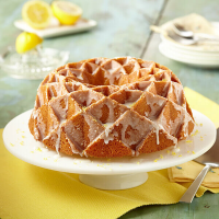 Lemon Pound Cake with Glaze Recipe | Land O’Lakes image