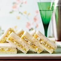 Curried Egg Tea Sandwiches Recipe - Delish image