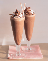 Frozen Chocolate Malted Recipe | Martha Stewart image