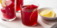 Iced Tea With Hibiscus Tea Ice Cubes Recipe Recipe ... image