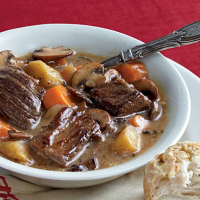 Belgian Beef and Beer Stew Recipe | MyRecipes image