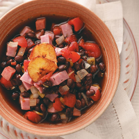 Ham and Black Bean Soup Recipe: How to Make It image