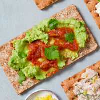 Avocado & Salsa Cracker Recipe | EatingWell image