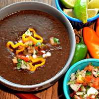 Instant Pot® Spicy Black Bean Soup (Vegan) Recipe | Allrecipes image