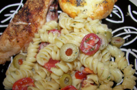 Tomato, Olive & Parmesan Pasta Recipe - Food.com image