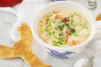 Creamy Lobster Stew with Puff Pastry Crackers - Recipes ... image