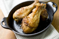 Old Bay Dusted Baked Chicken Drumsticks Recipe image