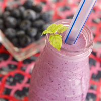 BLUEBERRY SMOOTHIE WITH MILK RECIPES