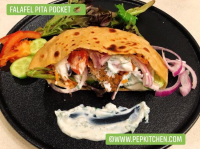 Falafel Pita Pocket – Pepkitchen image