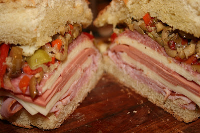 Deep South Dish: New Orleans Style Muffuletta image
