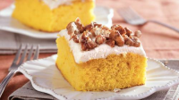 Pumpkin Snack Cake Recipe - BettyCrocker.com image