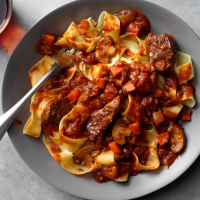 Slow-Cooker Short Rib Ragu over Pappardelle Recipe: How to ... image