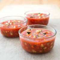 Quick Food Processor Gazpacho | Cook's Illustrated image