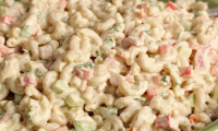 Deli Style Macaroni Salad Recipe | Laura in the Kitchen ... image