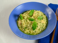 Pesto Chicken and Rice Recipe | Elena Besser | Food Network image