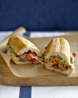 Steak Sandwich with Peppers Recipe | Martha Stewart image