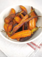 Sticky roasted carrots recipe | Jamie Oliver recipes image