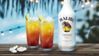 Bay Breeze Recipe - Malibu Rum Drinks image