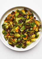Air Fryer Crispy Brussels Sprouts With Honey Butter Recipe ... image
