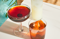 Black Manhattan Cocktail Recipe | Food & Wine image