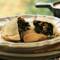 Spinach and Kale Turnovers Recipe | MyRecipes image