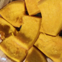 Homemade Pumpkin Puree in the Microwave Recipe | Allrecipes image
