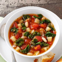 Kale & Bean Soup Recipe: How to Make It - Taste of Home image