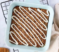 The Best Cinnamon Roll Baked Oatmeal | Foodtalk image