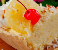 No-bake Pineapple Pudding Pie - Recipes - Faxo image