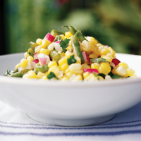 Corn and Green Bean Salad Recipe | EatingWell image