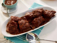 Red Wine-Braised Beef Short Ribs Recipe | Kardea Brown ... image