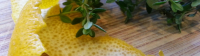 Sous Vide 101: Easy Meyer Lemon and Thyme Infused Olive Oil image