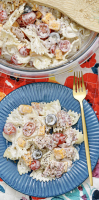 Easy Pasta Salad – Best Homemade Bacon Cheddar Ranch Pasta ... image