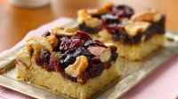 Glazed Dried Fruit and Nut Bars Recipe - BettyCrocker.com image