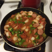 Easy Creole Okra and Shrimp Recipe | Allrecipes image