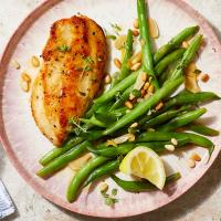 Lemon-Garlic Chicken with Green Beans Recipe | EatingWell image