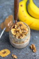 Banana Overnight Oats Recipe | Healthy Meal Prep Breakfast ... image