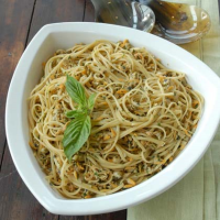 Pasta with Clam Sauce Recipe | MyRecipes image