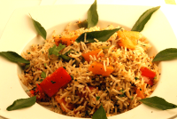 Capsicum rice, Capsicum rice recipe | vahrehvah image
