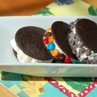 Chocolate Wafer Ice Cream Sandwiches Recipe | Allrecipes image