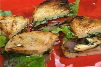Great Grilled Vegetable Sandwich Recipe | Rachael Ray ... image
