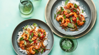 Shrimp-and-Basil Stir-Fry Recipe | Real Simple image